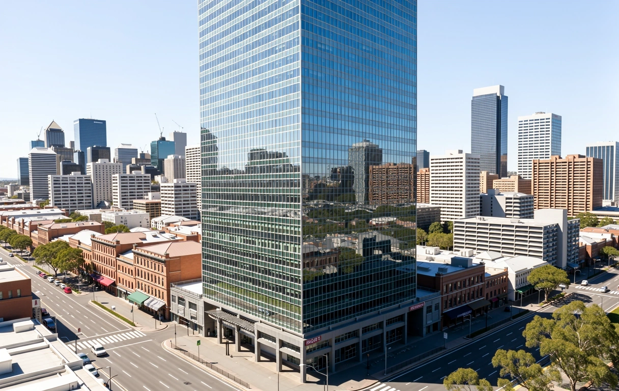 Financial district Melbourne